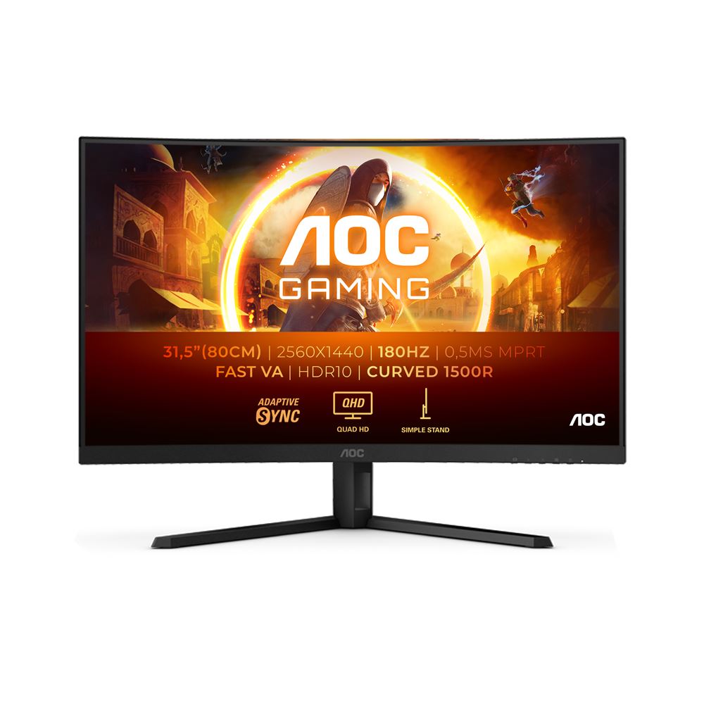 Monitor Gaming Curvo QHD 32" – Código producto: Monitor Gaming QHD 32 - Imagen 5