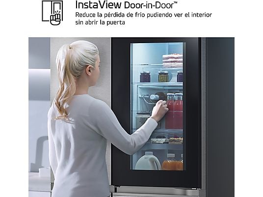 LG InstaView GSXE90MBAD – Refrigerador Side - Imagen 3