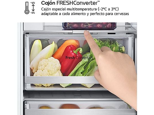 LG InstaView GSXE90MBAD – Refrigerador Side - Imagen 7