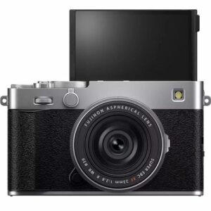FUJIFILM X-E5 Plata – Cámara Mirrorless APS-C de 40,2 MP