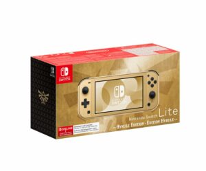 Nintendo Switch Lite Edición The Legend of Zelda Gold