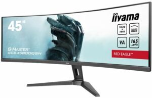 Monitor Gaming Curvo Red Eagle 45" Dual QHD – Código producto: Red Eagle 45" Dual QHD