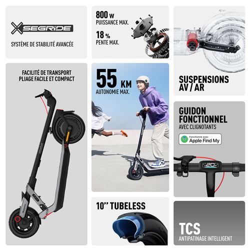 Ninebot E3 Pro E Motor de 800 W - Imagen 4