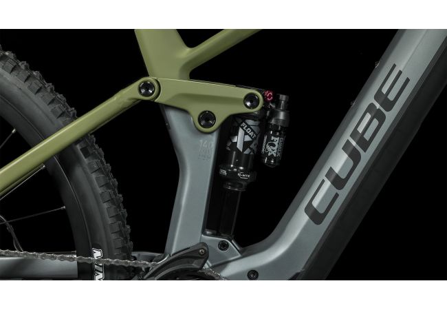 Bicicleta eléctrica de montaña (MTB) doble suspensión con cuadro de carbono - Imagen 5