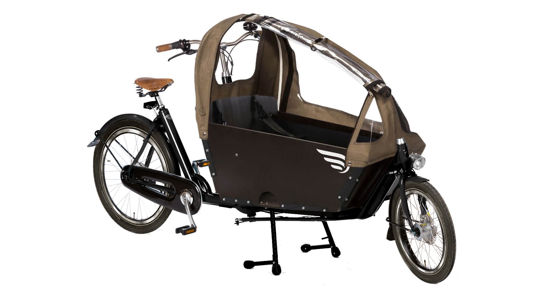 Bicicleta de carga eléctrica Amsterdam Air Biporteur - Imagen 2