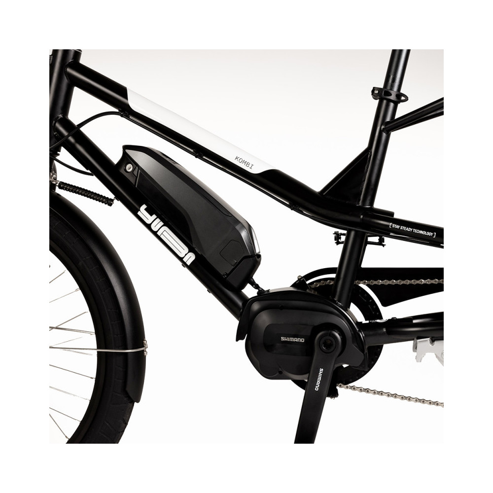 Yuba Electric Kombi E6 Bicicleta Cargo Eléctrica Longtail Shimano Steps 504Wh 2024 - Imagen 3