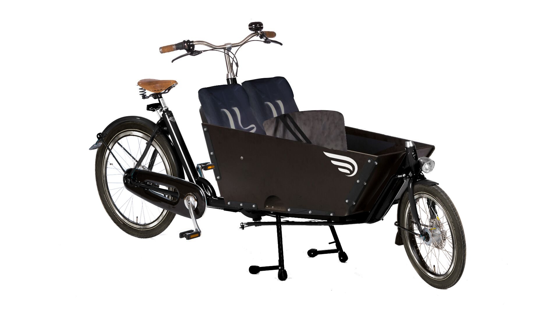 Bicicleta de carga eléctrica Amsterdam Air Biporteur - Imagen 4