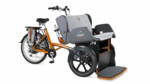 e5ded0_3dd0532da63d4aa492abfdd1cf97a59cmv2.jpg Bicicleta eléctrica tándem taxi VAN RAAM Chat para dos pasajeros