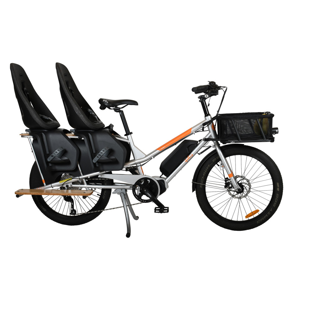 Yuba Kombi E5 Bicicleta Cargo Eléctrica Longtail Shimano STEPS E5000 418Wh