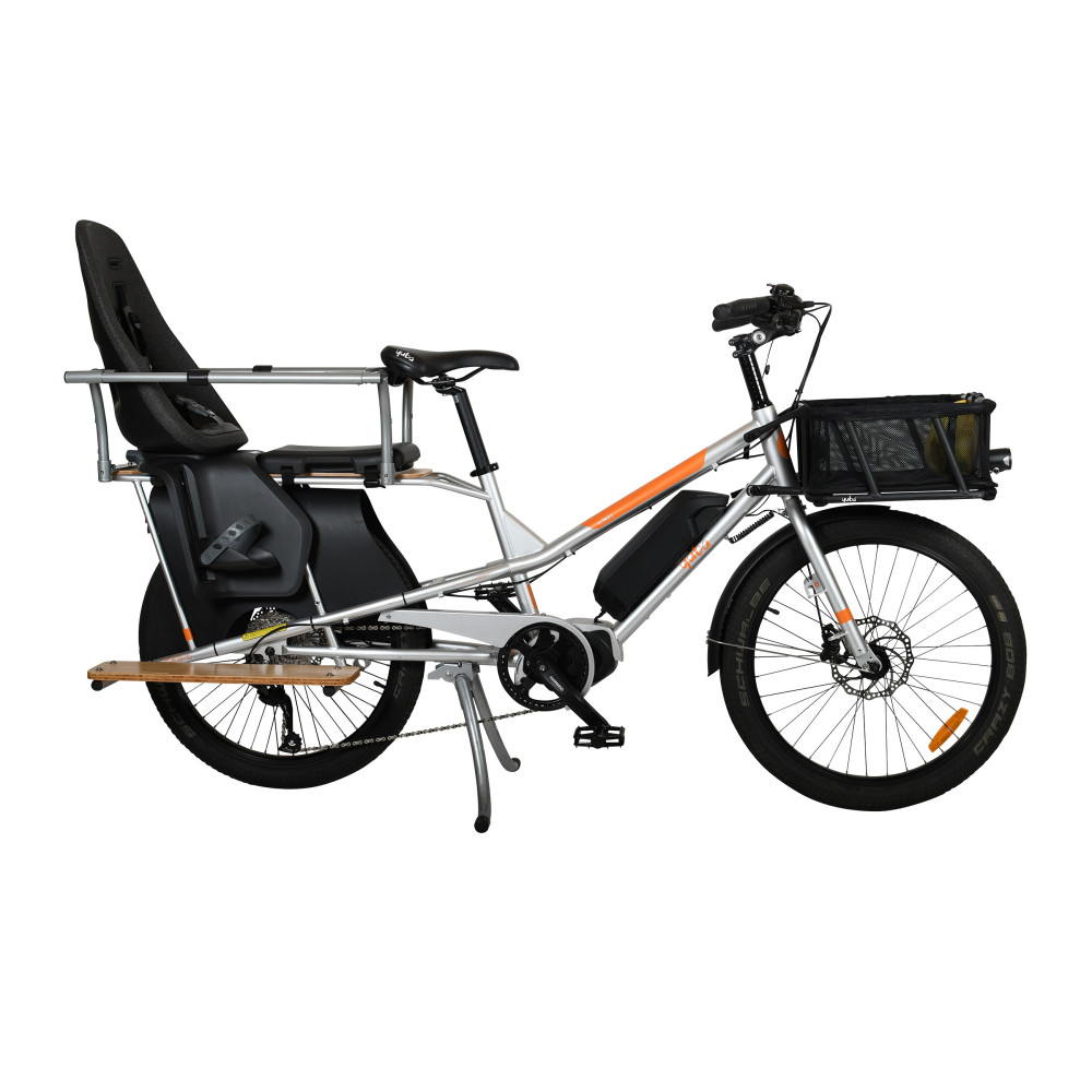 Yuba Kombi E5 Bicicleta Cargo Eléctrica Longtail Shimano STEPS E5000 418Wh - Imagen 5