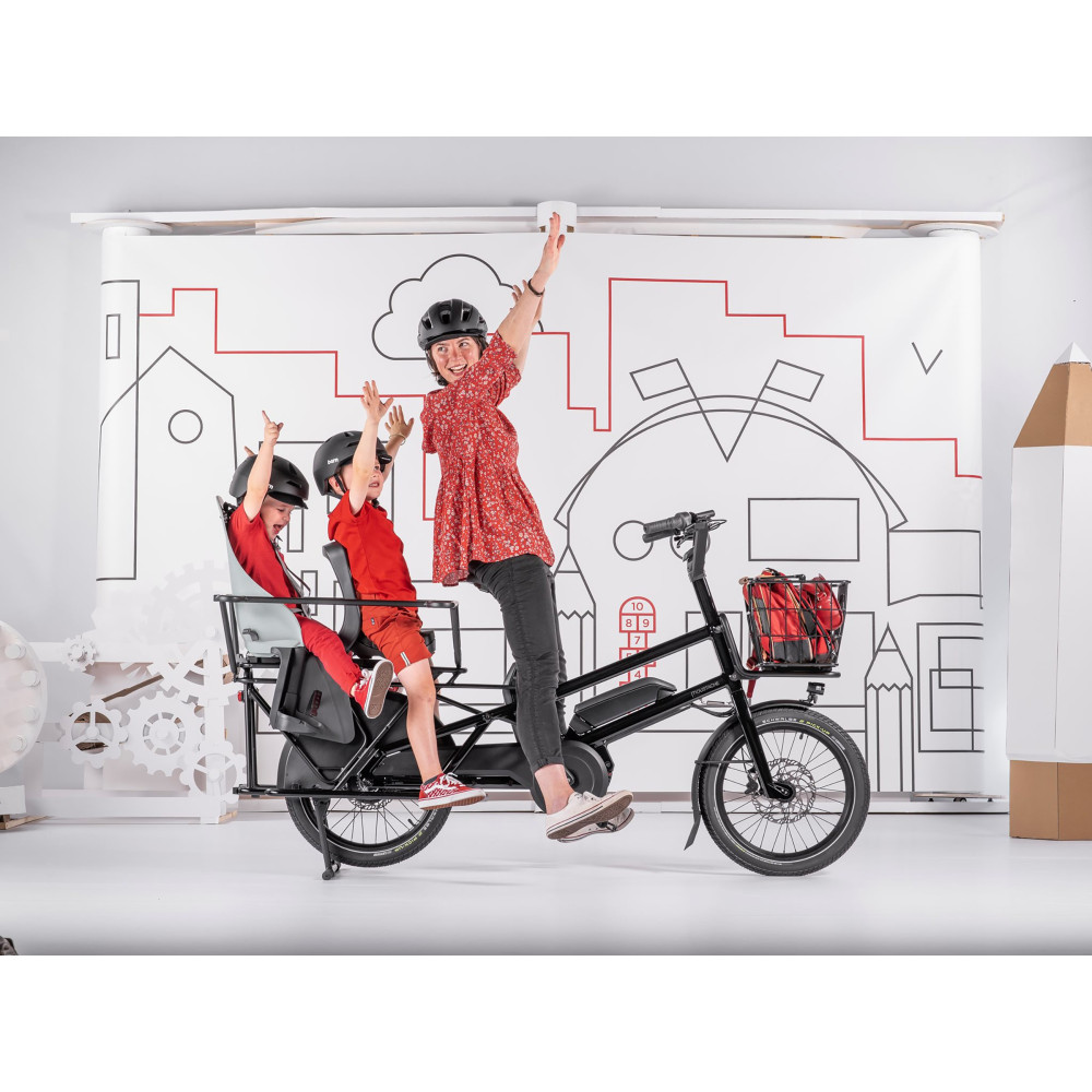 Moustache Lundi 20 Longtail Bicicleta Cargo Eléctrica Bosch Cargo Line 500Wh - Imagen 3
