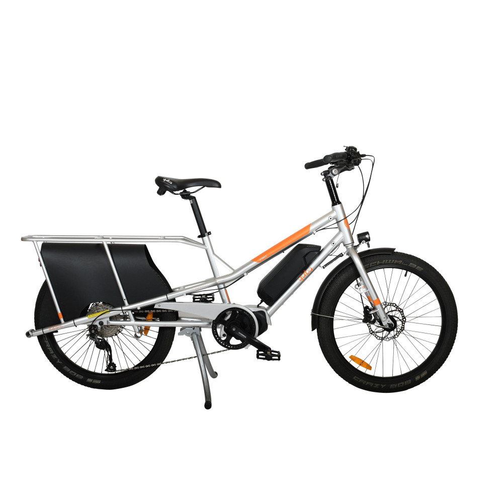 Yuba Kombi E5 Bicicleta Cargo Eléctrica Longtail Shimano STEPS E5000 418Wh - Imagen 2
