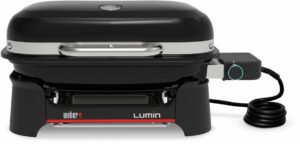 Barbacoa eléctrica compacta Lumin de WEBER