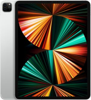 0194252195093_h_f_l_0-1.jpg Tablet Apple iPad Pro 12.9 M1 de 128 GB, color plata, reacondicionada.