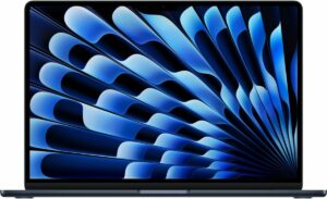 0195949892554_h_f_l_0-1.jpg Ordenador Apple MacBook Air de 15″, chip M4, CPU de 10 núcleos / GPU de 10 núcleos, 24 GB de RAM, SSD de 512 GB, pantalla Retina, color medianoche.