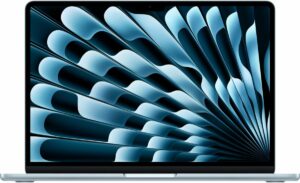 0195950225235_h_f_l_0-1.jpg Ordenador Apple MacBook Air de 15″, chip M4, CPU de 10 núcleos / GPU de 10 núcleos, 16 GB de RAM, almacenamiento SSD de 1 TB, azul cielo.