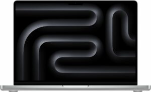0195950490299_h_f_l_0-1.jpg Ordenador Apple MacBook Pro de 14″, chip M5, CPU de 10 núcleos / GPU de 10 núcleos, 16 GB de RAM, almacenamiento SSD XDR de 512 GB, color plata.