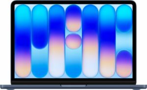 Apple MacBook Neo, chip A18 Pro, CPU de 6 núcleos / GPU de 5 núcleos, 8 GB de RAM, SSD de 256 GB, color índigo.
