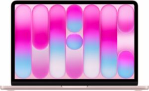 Apple MacBook Neo, chip A18 Pro, CPU de 6 núcleos / GPU de 5 núcleos, 8 GB de RAM, SSD de 256 GB, rosa empolvado