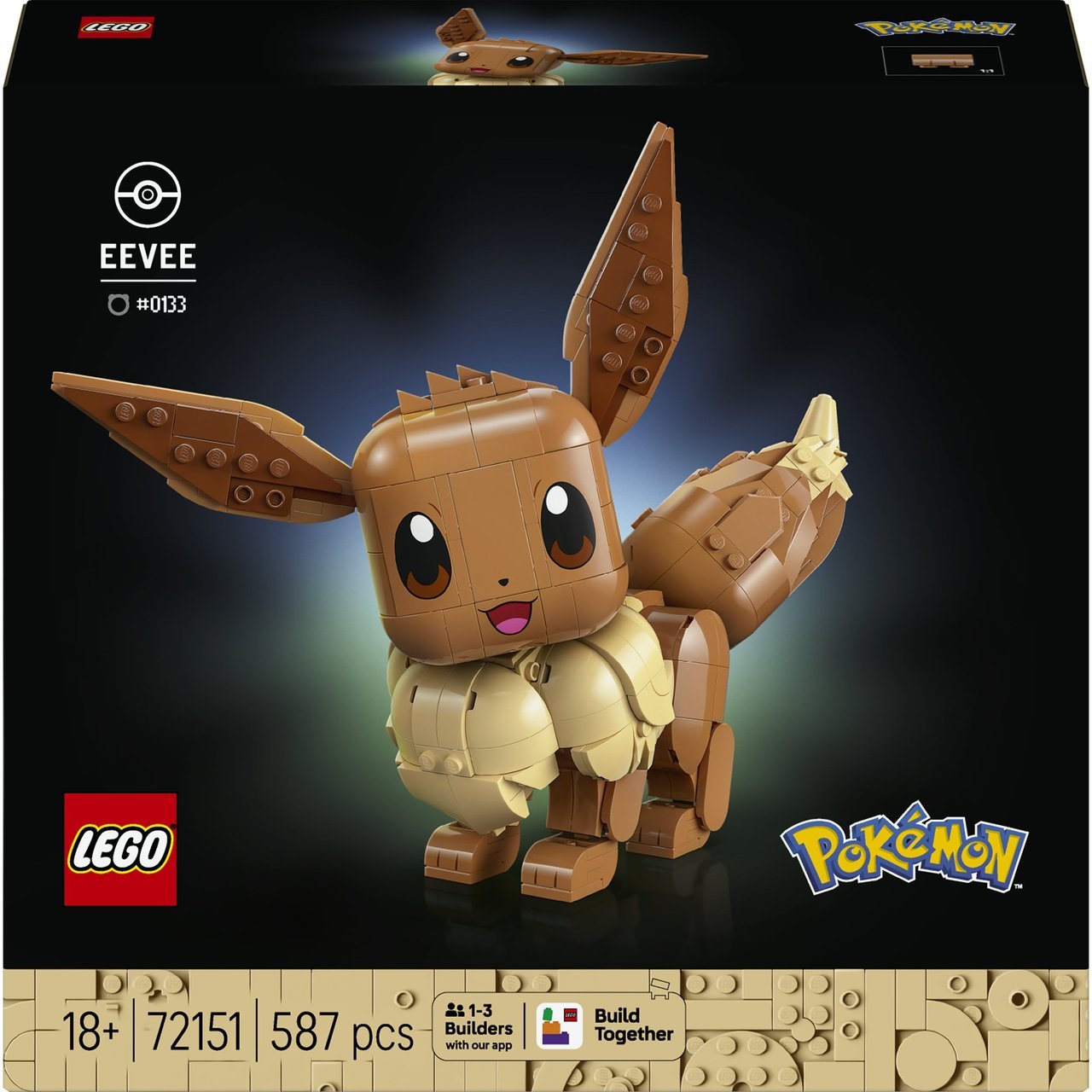 LEGO Pokémon 72151 – Évoli – Set de construction officiel