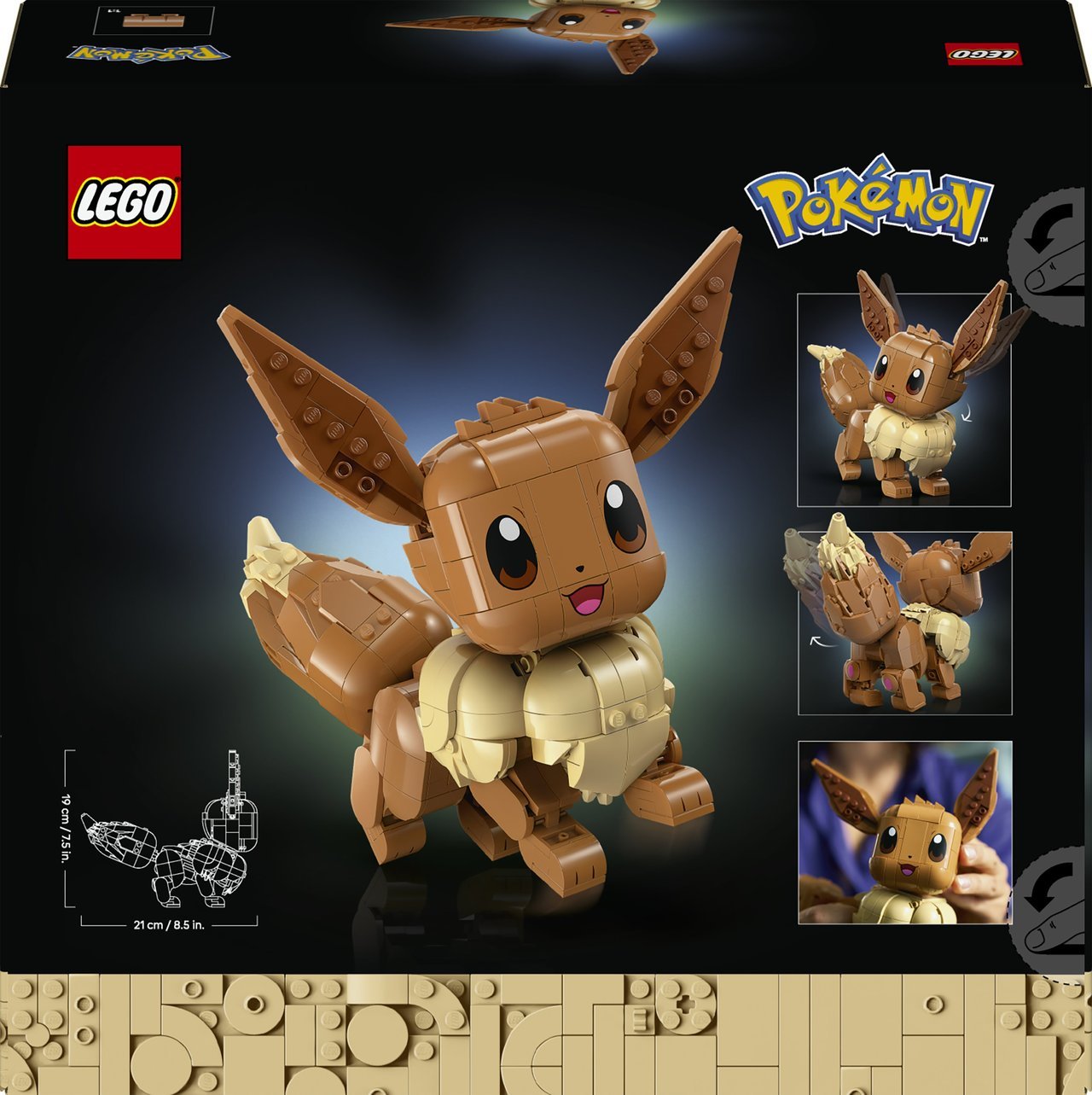 LEGO Pokémon 72151 – Évoli – Set de construction officiel - Imagen 2