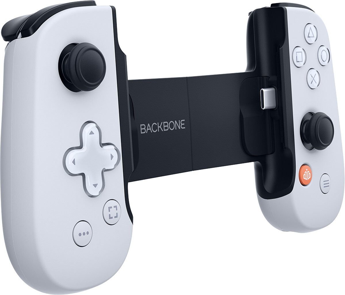 Manette de Jeu Backbone pour iPhone – Coloris Blanc Style PS5 - Imagen 3