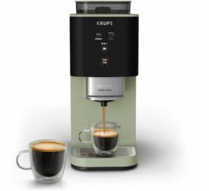 3016661181597_h_f_l_0-1.jpg Cafetera espresso KRUPS Coffee Crush con molinillo, cafetera automática de grano a taza, ultracompacta SA401LE0