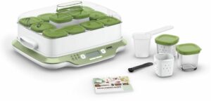 Máquina para hacer yogur y queso vegetal MultiDelices Express y SEB YG661310