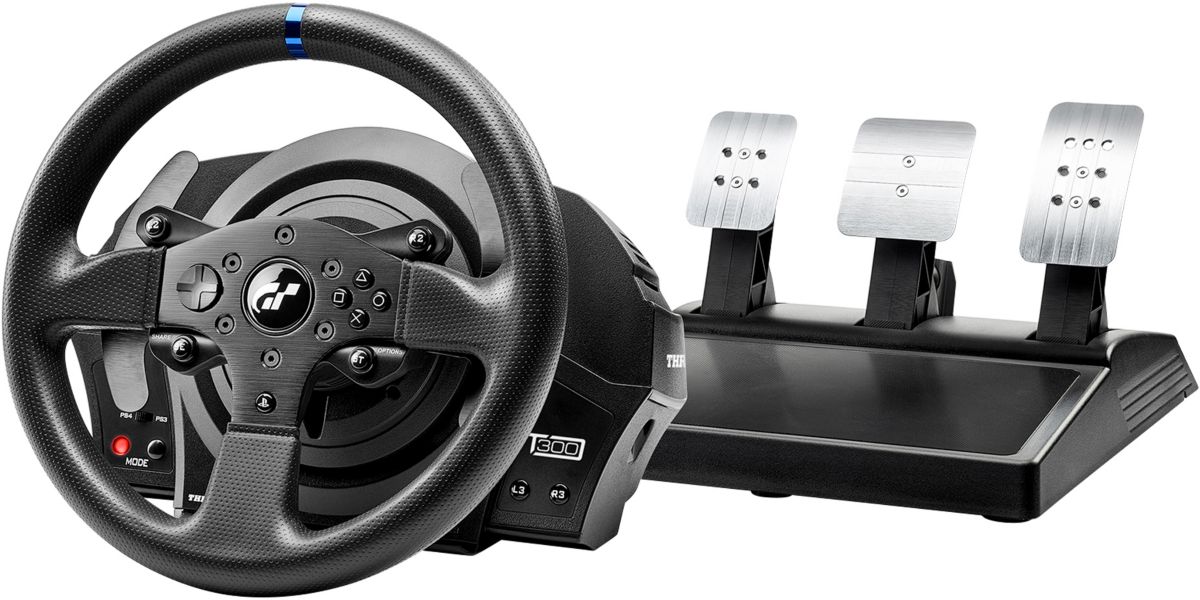 Volante y pedales Thrustmaster T300 RS GT Edition para PS5/PS4/PC