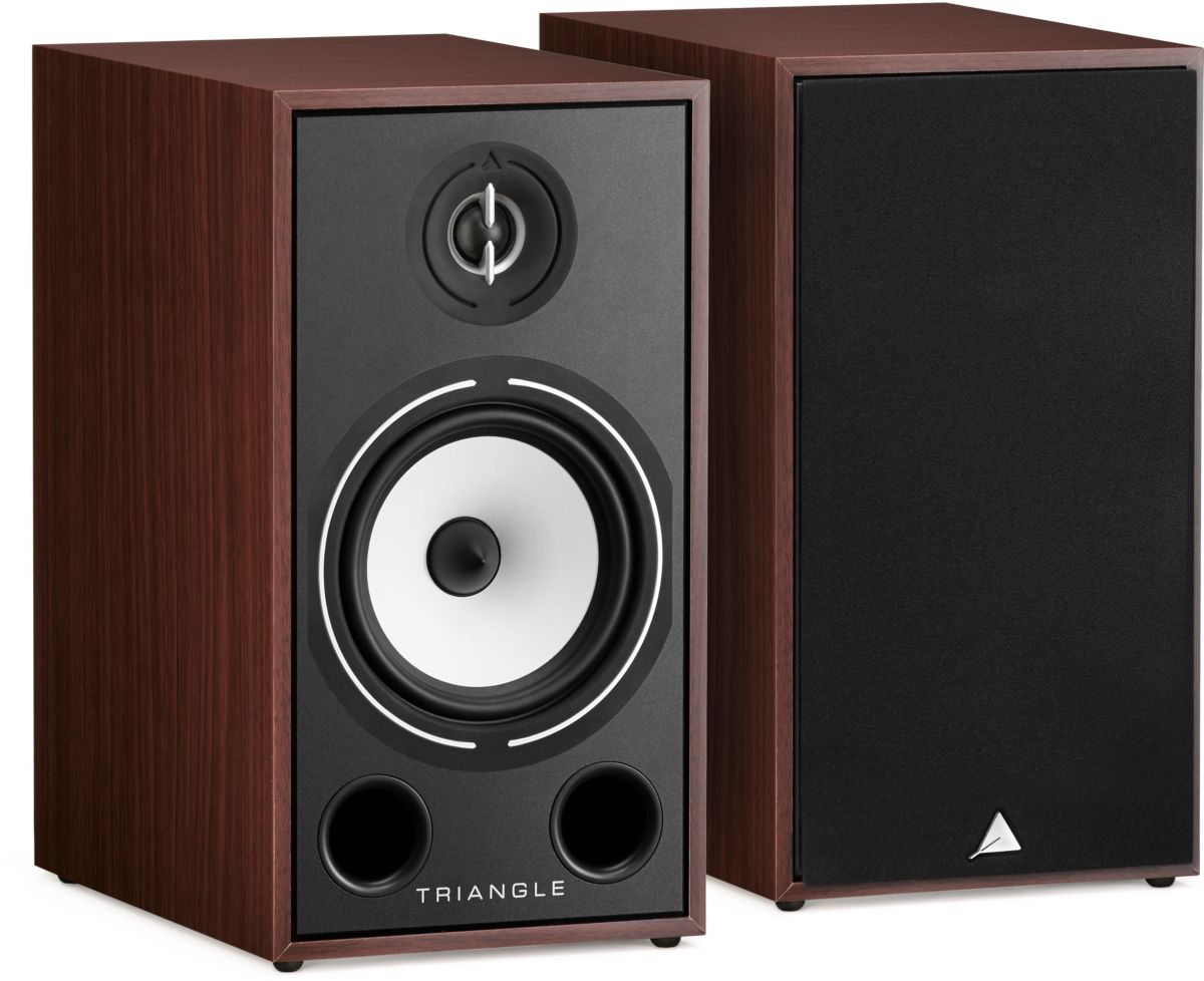 Altavoces de estantería TRIANGLE Borea BR03, acabado en nogal (x2)