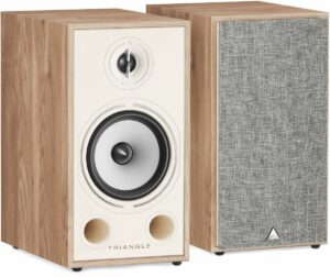 Altavoces de estantería TRIANGLE Borea BR03 de roble claro (x2)