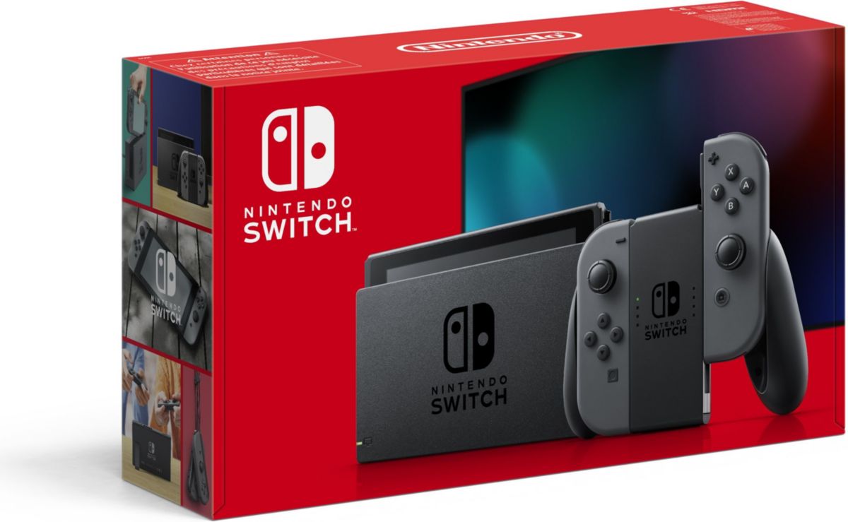 Consola Nintendo Switch 2017 gris reacondicionada