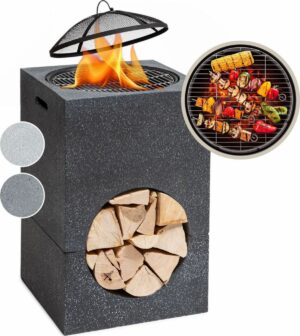 Brasero BLUMFELDT Monolith – Negro