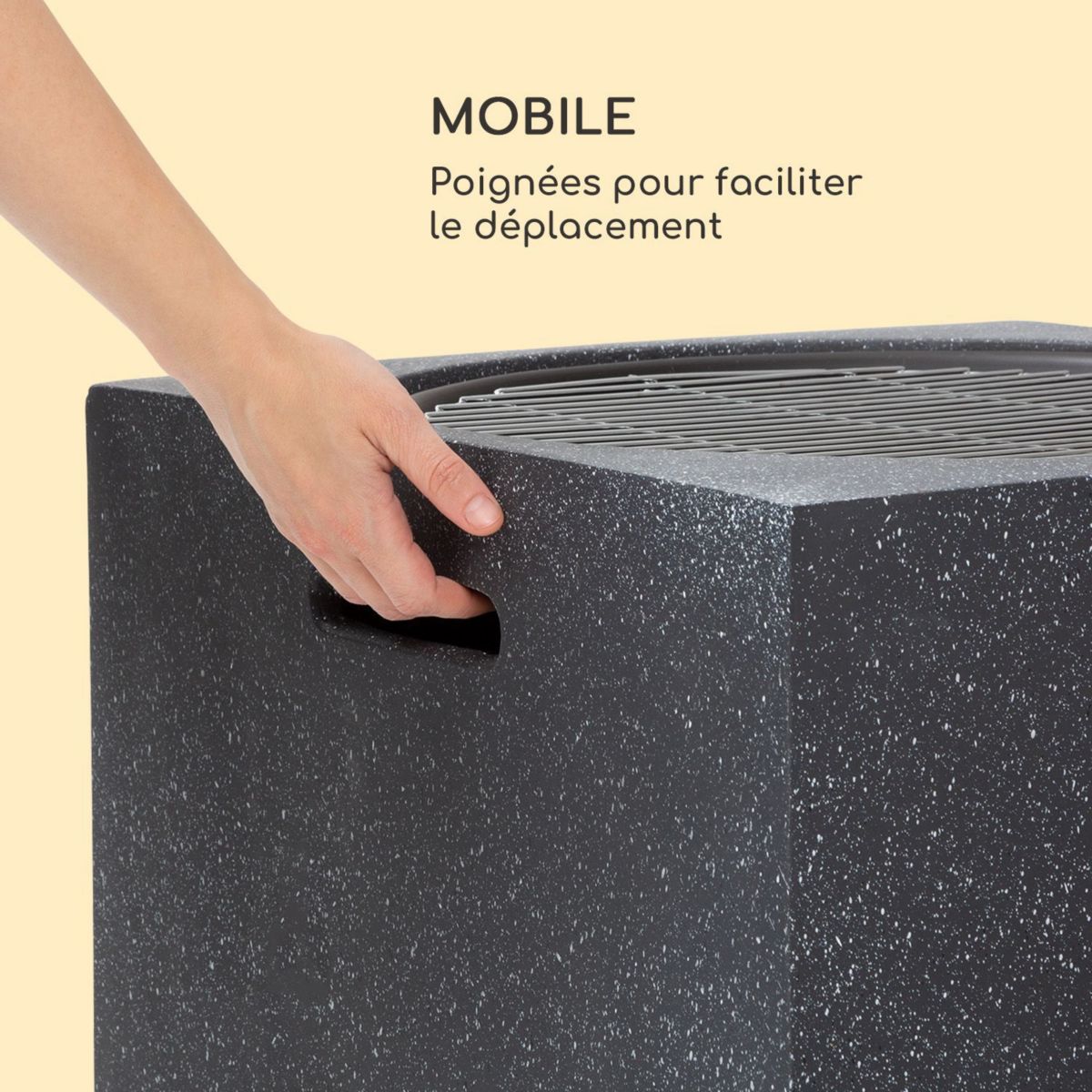 Brasero BLUMFELDT Monolith – Negro - Imagen 4