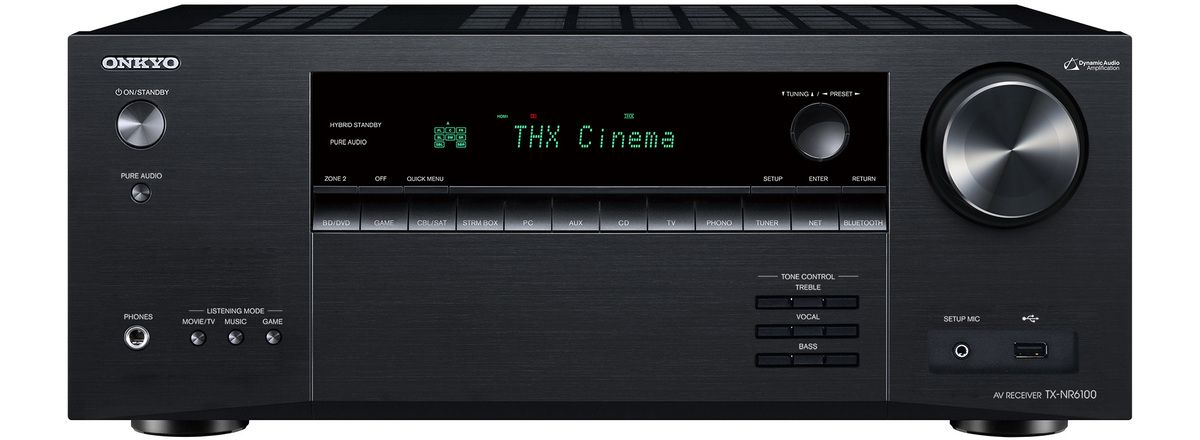 Amplificador de cine en casa ONKYO TX-NR6100