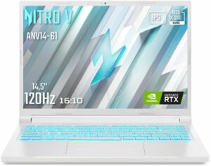 PC para juegos ACER Nitro V 14.5″ WUXGA 120Hz AMD Ryzen 5 8645HS Nvidia GeForce RTX 4050 16 GB RAM DDR5 SSD 512 GB
