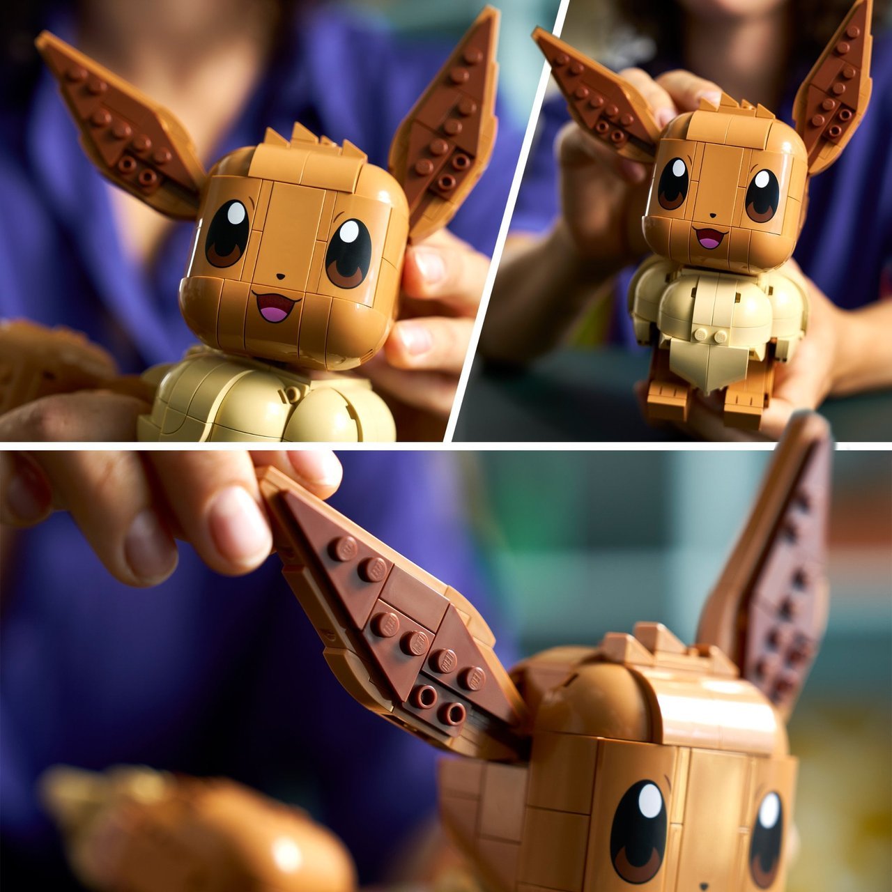LEGO Pokémon 72151 – Évoli – Set de construction officiel - Imagen 5