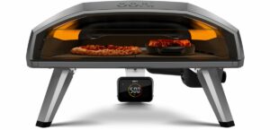 Horno de pizza de gas negro OONI Koda 2 Pro, pizza de 45 cm, 30 min de precalentamiento, de 160 a 500 °C.