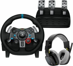 Volante Logitech G29 + Pedales + Auriculares Astro A10