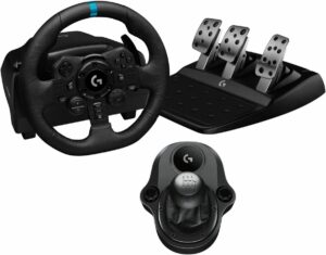 Volante Logitech G923 SE para Playstation + Palanca de cambios + Pedales