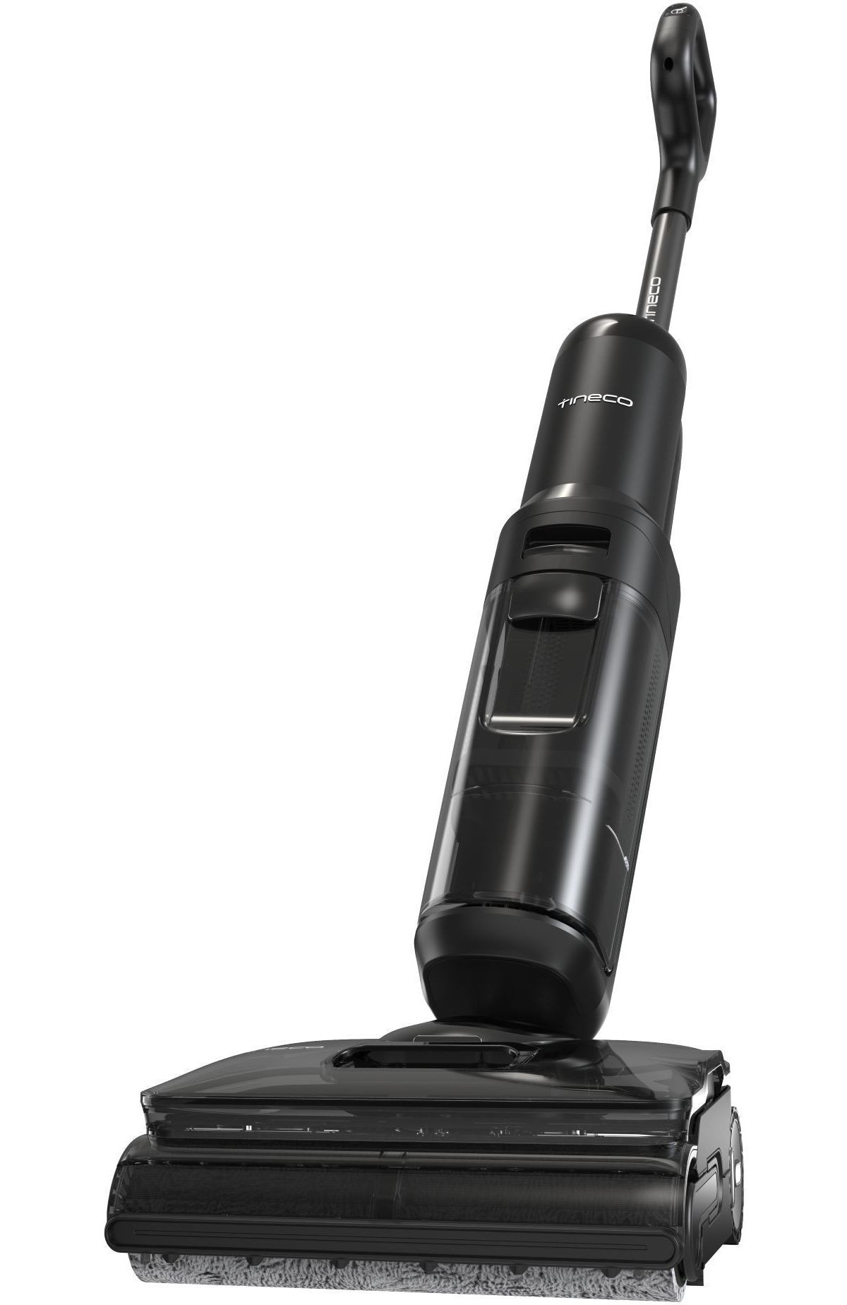 Aspiradora de vapor TINECO Floor One S7 con inclinación plana y función de vapor.