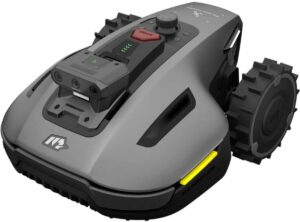 Cortacésped robótico MAMMOTION YUKA mini 2 con cable perimetral, apto para áreas de hasta 800 m².