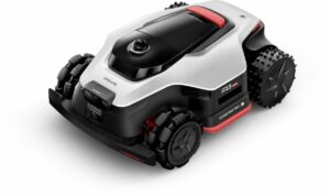 Cortacésped robótico DREAME A3 AWD Pro 3500, con cable perimetral inalámbrico, apto para áreas de hasta 3500 m², incluso en pendientes pronunciadas de hasta el 80 %.