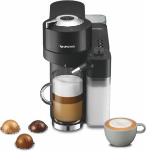 Nespresso DELONGHI Vertuo Lattissima Negro ENV300.B