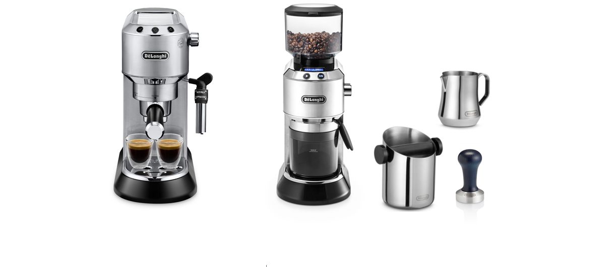 Cafetera espresso DELONGHI Pack Barista ECKG6821.M