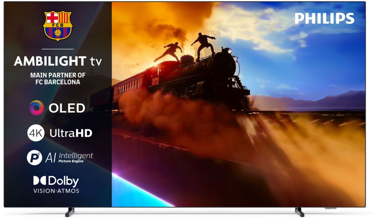 Televisor OLED PHILIPS 77OLED760 Ambilight 2025 de 194 cm