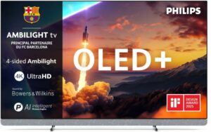Televisor OLED PHILIPS 65OLED910 Ambilight 2025 (164 cm)