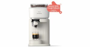 8720389032066_h_f_l_0-1.jpg Cafetera espresso automática PHILIPS Baristina BAR300/00, color blanco.