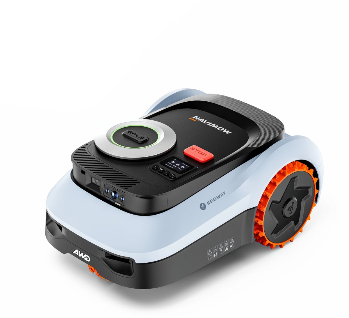 Cortacésped robótico NAVIMOW i210E LIDAR PRO EU, cable perimetral inalámbrico, área de 1000 m²