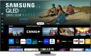 TV QLED SAMSUNG TQ85Q80D 4K UHD AI Smart TV